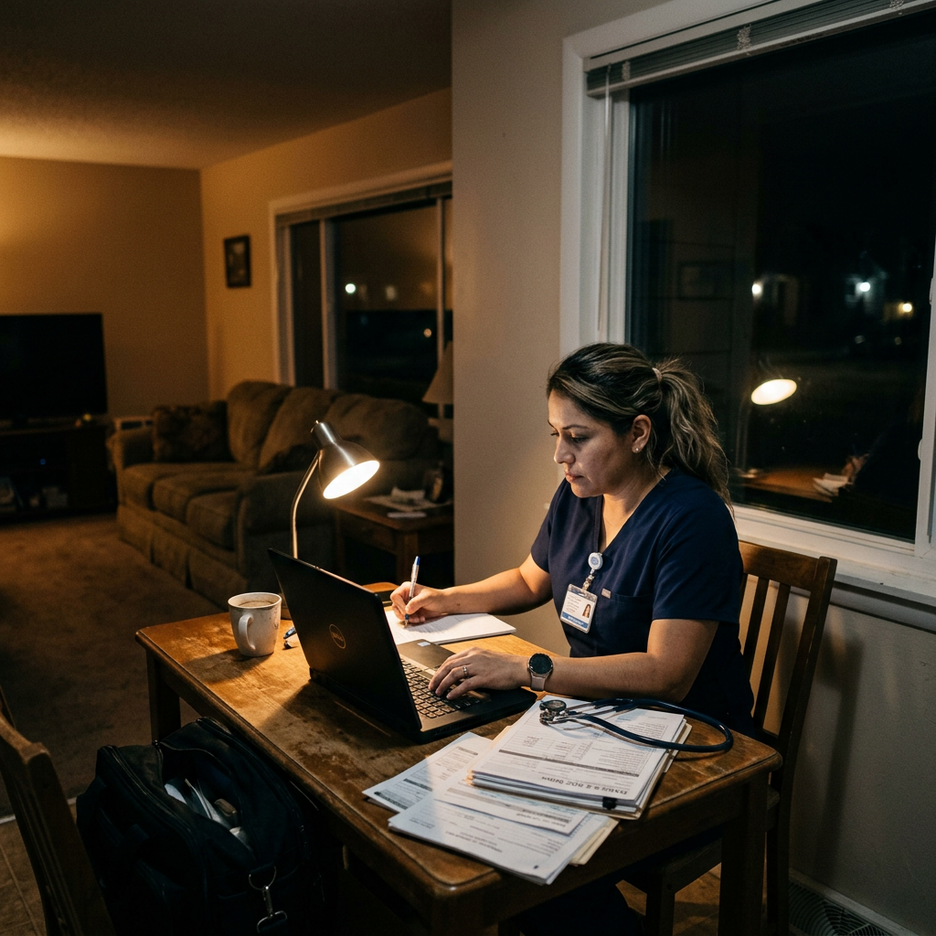 The 15-Hour Home Health Nurse Workday: What 7 Start of Cares, IV Visits, and Documentation Really Look Like